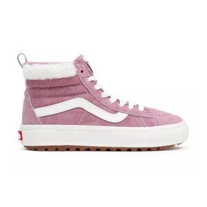 New Vans Sk8-Hi MTE-1 Pink White Gum Bottom Sneaker Boot Size W10/ M8.5